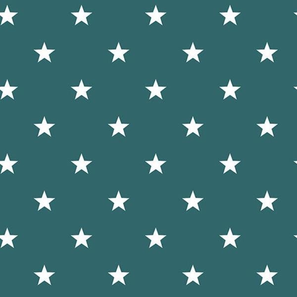 YACHT CLUB PARATO SU TNT STELLE VERDE BIANCO 10x0,53 mt