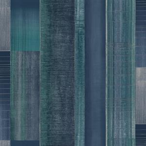 TEXSTYLE PARATO TNT  TILES BLU VERDE  MIS.10X0,53 MT