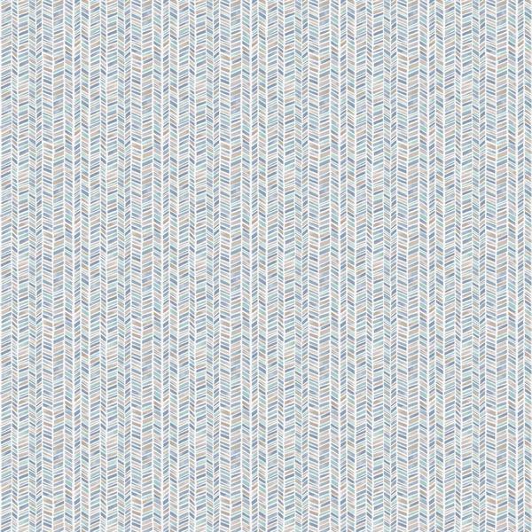PARATO SMALL PRINTS TNT.GEOM.BLUE/AZUL. 0,53X10,05MT