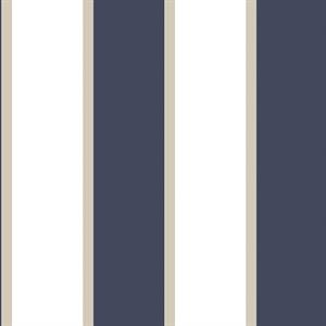 PARATO SMART STRIPES 24 /IN PVC/TNT RIGHE BLU 0,53X10,05MT