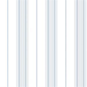 PARATO SMART STRIPES 24 /IN PVC/TNT RIGHE BLUE 0,53X10,05MT