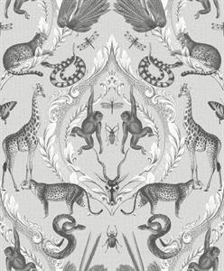 BAZAAR PARATO TNT        ANIMALI ARGENTO/GRIG. 10X0,53MT