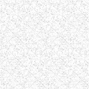 BAZAAR PARATO TNT        GEOM. TILES ARG./BIANCO 10X0,53 MT