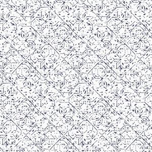 BAZAAR PARATO TNT        GEOM. TILES BLU/BIAN. MIS. 10X0,53 MT