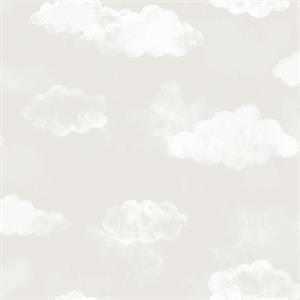 TINY TOTS2 PARATO TNT NUVOLE GRIGIO MIS.10X0,53MT