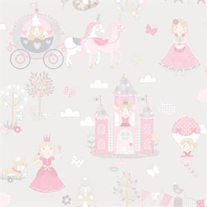 TINY TOTS2 PARATO TNT PRINCESS PINK MIS.10X0,53MT