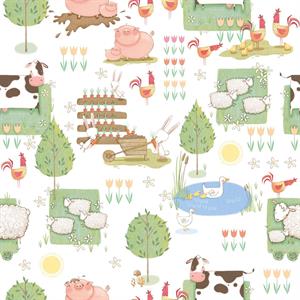 TINY TOTS2 PARATO TNT DIS.PIG & FRIEND'S 10X0,53MT