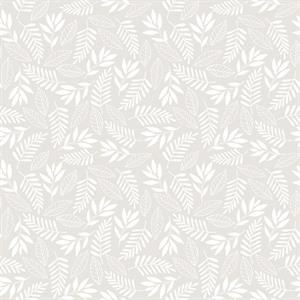 TINY TOTS2 PARATO TNT FOGLIE BEIGE.GLIT. 10X0,53MT