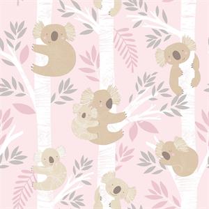 TINY TOTS2 PARATO TNT KOALA ROSA GLIT.10X0,53MT