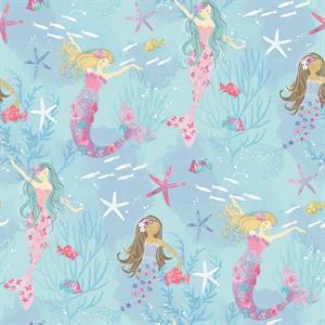 TINY TOTS2 PARATO TNT SIRENE GLITTER MIS.10X0,53MT
