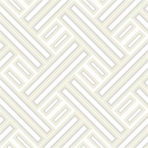 GEOMETRIX PARATO TNT GEOMETRICO ORO E ARGENTO 10x0,53mt