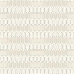 GEOMETRIX PARATO TNT GEOMETRICO BEIGE E ARGENTO 10x0,53mt