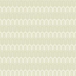 GEOMETRIX PARATO TNT GEOMETRICO VERDE E BIANCO 10x0,53mt