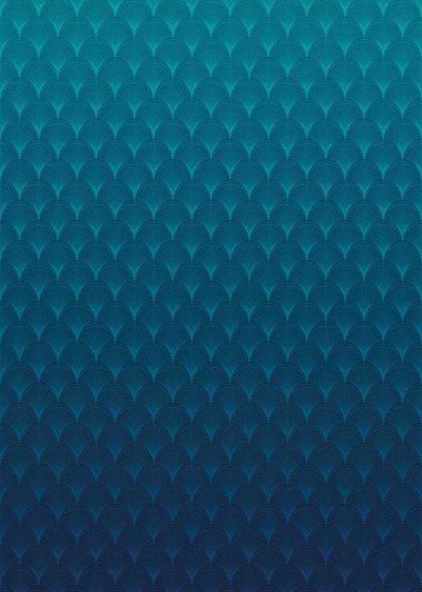 FOTOMURALE KOMAR HERITA GE1 SU TNT DESIGN BLU SFUM 200x280cm(4te