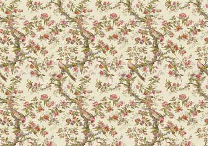 FOTOMURALE KOMAR HERITA GE1 SU TNT FIORI BEIGE VERDE 400x280cm(8