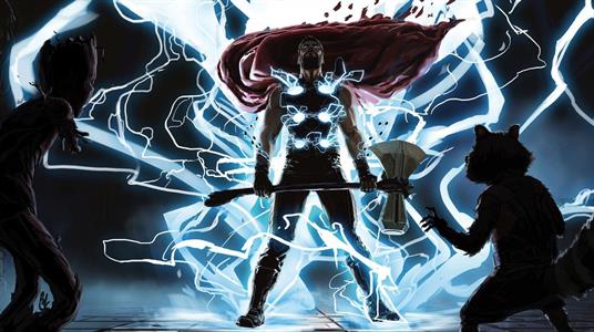FOTOMURALE INTO ADVENTURE HOR GOD OF THUNDER 500X280 CM