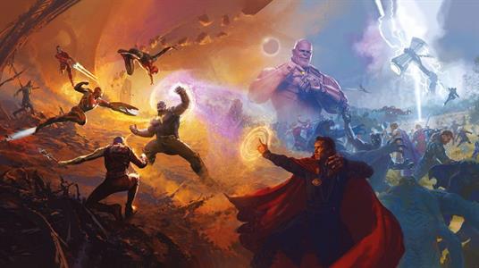 FOTOMURALE INTO ADVENTURE AVENGERS EPIC 500X280 CM