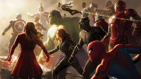 FOTOMURALE INTO ADVENTURE TNT AVENGERS FINAL B. MIS.500X280CM