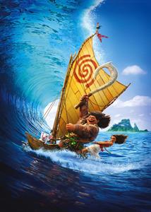 FOTOMURALE INTO ADVENTURE TNT MOANA RIDE MIS.200X280 CM