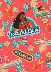 FOTOMURALE INTO ADVENTURE MOANA ISLAND MIS.200X280CM