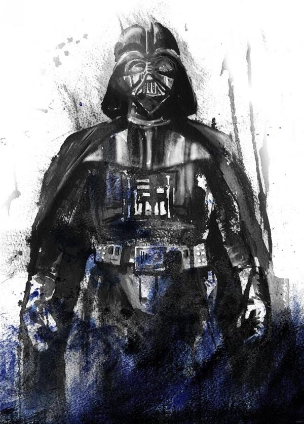 FOTOMURALE INTO ADVENTURE STAR WARS WATERC.200X280 CM