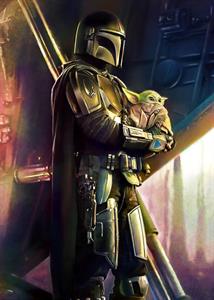 FOTOMURALE INTO ADVENTURE TNT MANDALORIAN SAVOIR 200X280CM