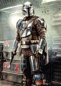 FOTOMURALE INTO ADVENTURE MANDALORIAN FIGHT. 200X280 CM