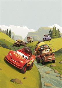 FOTOMURALE INTO ADVENTURE TNT CARS CAMPING MIS.200X280 CM
