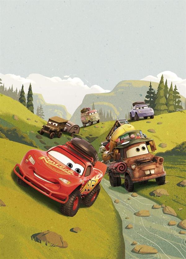 FOTOMURALE WONDERLAND   /IN TNT CARS MIS.200X280 CM (4TELI)