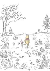 FOTOMURALE WONDERLAND   /IN TNT POOH  MIS.200X280 CM (4TELI)