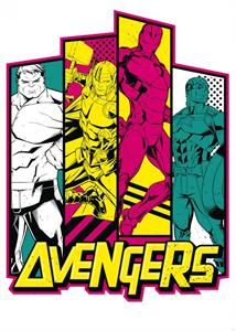 FOTOMURALE INTO ADVENTURE AVENGERS FLASH IS.200X280 CM