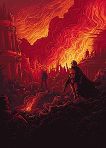 FOTOMURALE INTO ADVENTURE STAR WARS FIRST ORDER P. 200X280CM