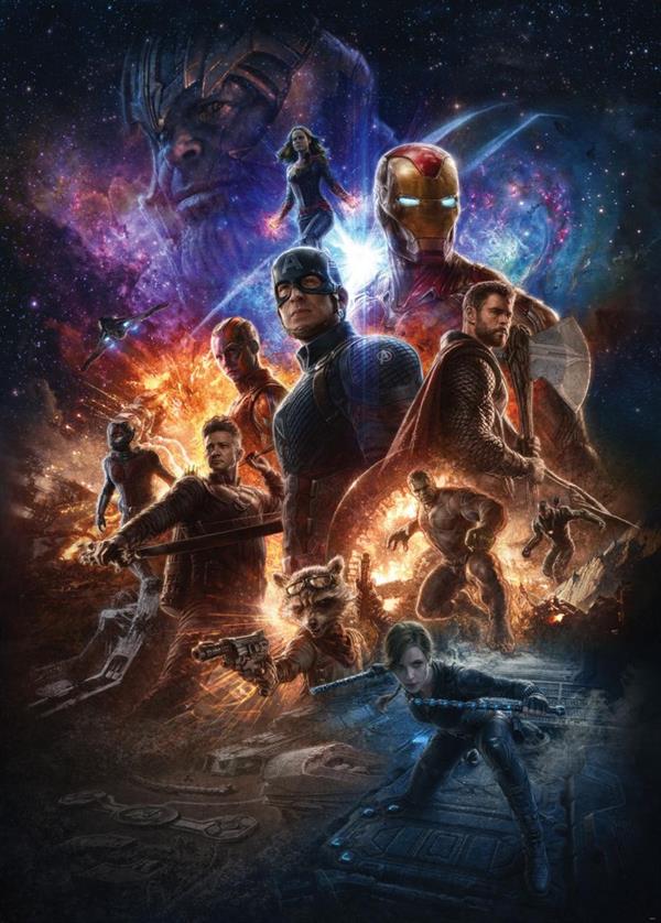 FOTOMURALE INTO ADVENTURE TNT AVENGERS BATTLE.200X280 CM