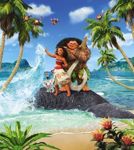 FOTOMURALE INTO ADVENTURE TNT MOANA BEACH MIS.250X280CM