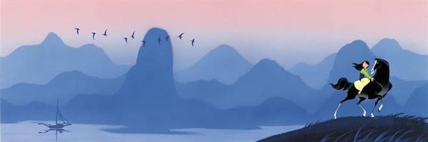 FOTOMURALE INTO ADVENTURE MULAN HILLS MIS.300X100 CM