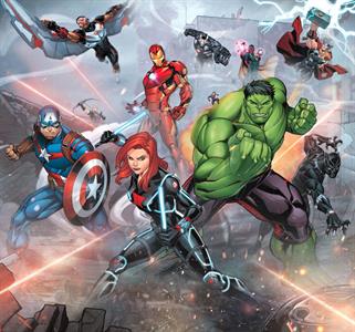 FOTOMURALE WONDERLAND   /IN TNT AVENGERS 300X280 CM(6 TELI)