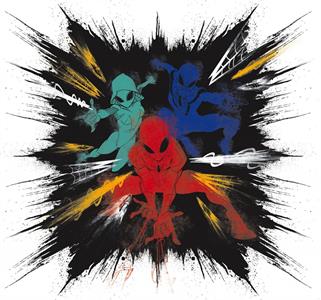 FOTOMURALE INTO ADVENTURE SPIDER-MAN COLOR MIS.300X280 CM