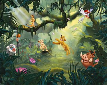 FOTOMURALE WONDERLAND   /IN TNT LION KING MIS. 350X280 CM(7 TELI