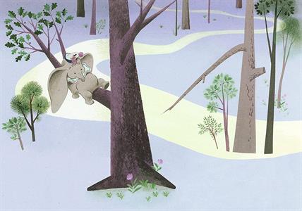 FOTOMURALE INTO ADVENTURE TNT DUMBO SLEEP MIS.400X280CM