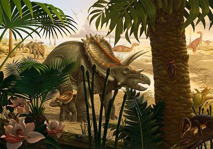 FOTOMURALE INTO ADVENTURE TNT ANCHIERATOPS JUNGLE 400X280CM