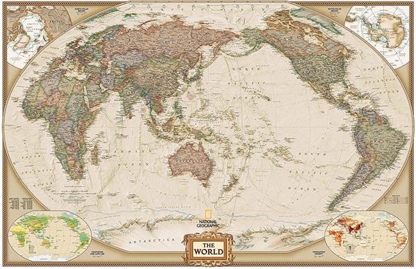 FOTOMURALE INTO ADVENTURE THE WORLD PACIFIC MIS.400X260 CM