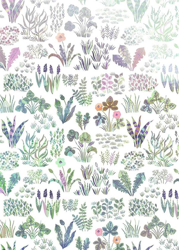 FOTOMURALE INTO ADVENTURE FLOWER FARM MIS.200X280 CM