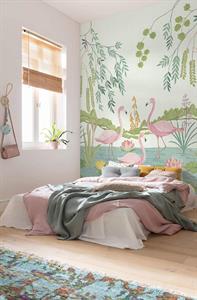 FOTOMURALE INTO ADVENTURE TNT FLAMINGO VIBES 200X280 CM