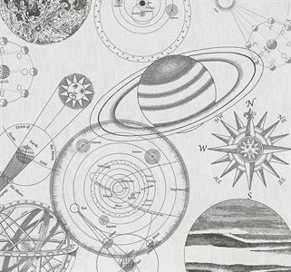 FOTOMURALE INTO ADVENTURE COSMOS SKETCH MIS.300X280CM