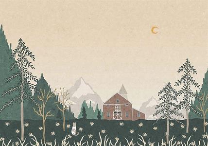 FOTOMURALE INTO ADVENTURE LITTLE FARM MIS.400X280CM