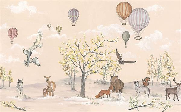 FOTOMURALE INTO ADVENTURE TNT FOREST EXPEDITION 450X280 CM