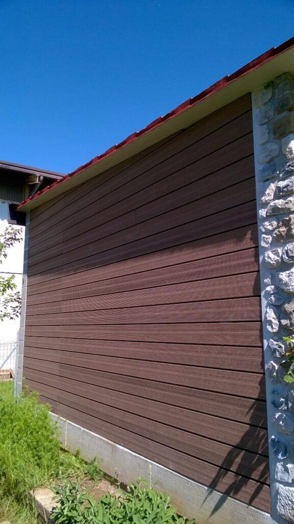 DOGA PER PAVIMENTI E PARETI BROWN  143MM ALVEOLARE SP.28MM