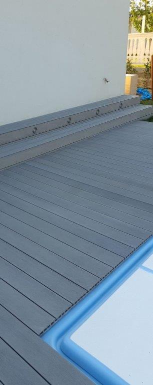 DOGA PER PAVIMENTI E PARETI BROWN  143MM ALVEOLARE SP.28MM