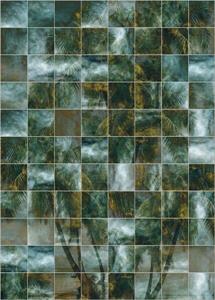 FOTOMURALE KOMAR INK SU TNT PALM PUZZLE MIS.200X280 cm