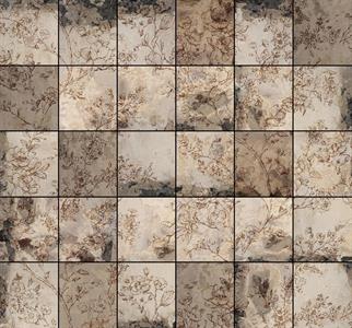 FOTOMURALE KOMAR INK SU TNT TILES BEIGE MIS.300X280cm